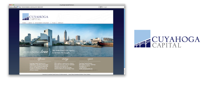 Cuyahoga Capital Partners Branding and Website